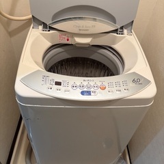 シャープ　洗濯機の画像
