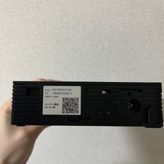 【セット】FUNAI液晶割れテレビ +バッファローHDDの画像