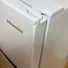 Hisense ホワイト 冷蔵庫 上開きの画像