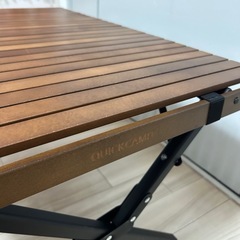 キャンプ　ロールテーブル　の画像