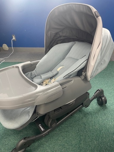 コンビ ホワイトレーベル ネムリラ AUTO SWING BEDi Long スリープシェル EG