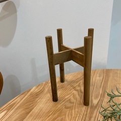 （美品）standard products鉢➕植物スタンドの画像