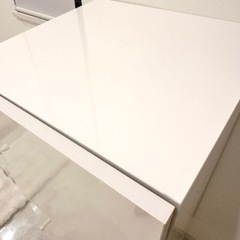 チェスト 収納 ホワイト ツヤあり
の画像