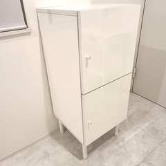 チェスト 収納 ホワイト ツヤあり
の画像
