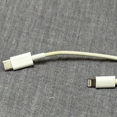 Apple 正規品USB-C - Lightningケーブル（1 m）の画像