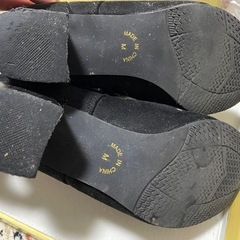 黒　ブーツの画像
