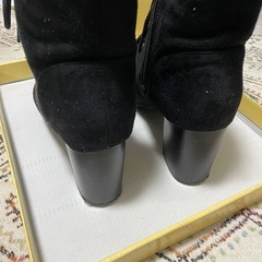黒　ブーツの画像