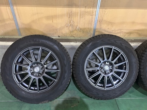 225/65R17 スタッドレス　ホイール付き　ハリアー　アルヴェル