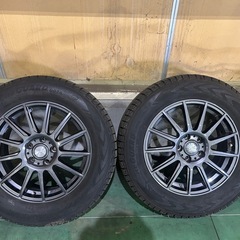 225/65R17 スタッドレス　ホイール付き　ハリアー　アルヴェルの画像