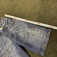 【未使用】デニムハーフパンツ 3枚セット　まとめ売りの画像