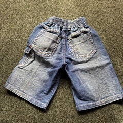 【未使用】デニムハーフパンツ 3枚セット　まとめ売りの画像