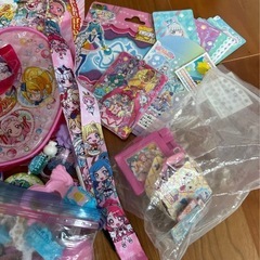 プリキュア　オールスターズ　変身　ストラップ　フィギュア　まとめておもちゃセットの画像