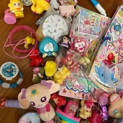 プリキュア　オールスターズ　変身　ストラップ　フィギュア　まとめておもちゃセットの画像