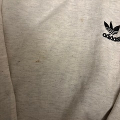 90s adidas トレフォイルロゴ スウェットの画像