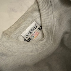 90s adidas トレフォイルロゴ スウェットの画像