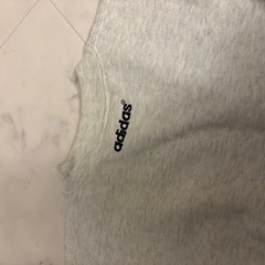 90s adidas トレフォイルロゴ スウェットの画像