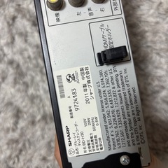 SHARP BD-H30 320GB BDレコーダー 2011年製の画像