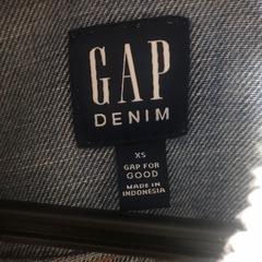 GAPデニムジャケットXSの画像