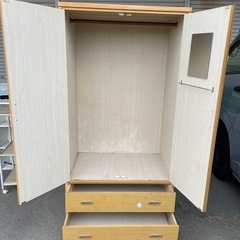 洋服タンス無料で差し上げます　お早めにの画像