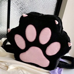 【新品】猫　肉球デザイン　バッグ　ショルダーバッグ　リュックの画像