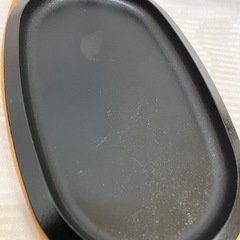 11214😺　ステーキプレート　鉄板　皿　2セット　南部鉄器の画像