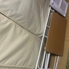 高さ調節２段　シングル ロフトベッド　マットレス付き 宮付き　コンセント付き の画像