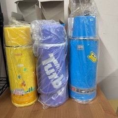 【新品未使用】レトロ 水筒 ボトル 魔法瓶 0.75L まとめ売りの画像