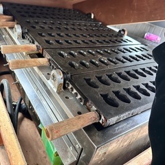 ベビーたい焼き器 焼き台 お祭りに‼️の画像