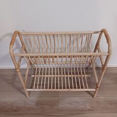 IKEA BUSKBO ブスクボー プラントスタンド  籐の画像