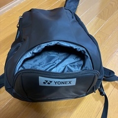 ヨネックス　ラケットリュック　黒の画像
