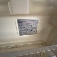 SANYO冷蔵庫　無料で差し上げます♪の画像