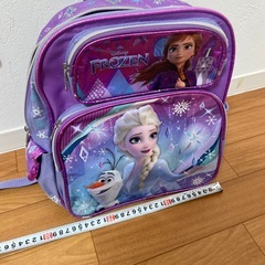 　アナ雪　エルサ　アナ　オラフ　リュックの画像