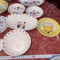 GYP1024 子供用食器まとめ売り　小皿　丼　中皿　ディズニー　Maisy の画像