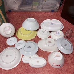 GYP1024 子供用食器まとめ売り　小皿　丼　中皿　ディズニー　Maisy の画像
