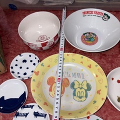 GYP1024 子供用食器まとめ売り　小皿　丼　中皿　ディズニー　Maisy の画像