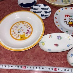 GYP1024 子供用食器まとめ売り　小皿　丼　中皿　ディズニー　Maisy の画像
