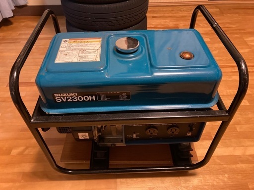 スズキ製２kva出力非常用発電機