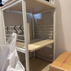 スチールラック　キッチン　ニトリ
　の画像