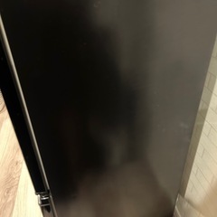 冷蔵庫　黒　137Lの画像