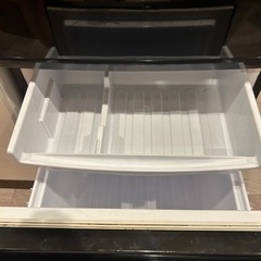 冷蔵庫　黒　137Lの画像