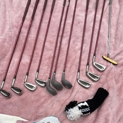 ゴルフバック　フルセット　レディース用　美品　中古品　ゴルフ　ゴルフ用品の画像