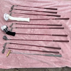 ゴルフバック　フルセット　レディース用　美品　中古品　ゴルフ　ゴルフ用品の画像