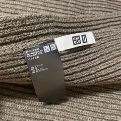 UNIQLO U リブ編みマフラー の画像