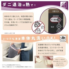 大判！電気掛敷毛布の画像