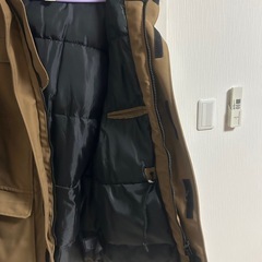 H&M モッズコート 中綿ライナー付きフードコートの画像