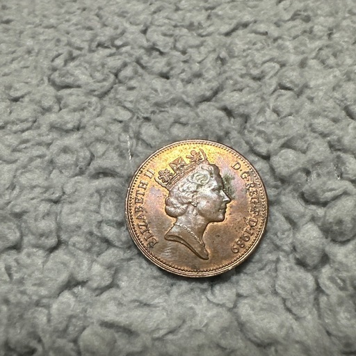 エリザベス 2 D G 登録 F G 1989 Coin