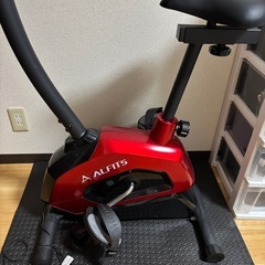エアロバイク　アルインコ　フィットネスバイク　筋トレ　ダイエットの画像