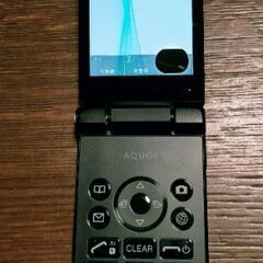 ガラケー SH-N01 SIMフリー注意事項ありの画像