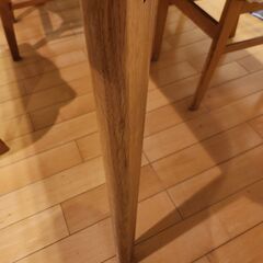 関家具（大川市）ダイニングテーブル180cm　オーク無垢材の画像