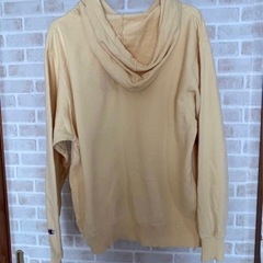 champion チャンピオン パーカー クリーム色の画像